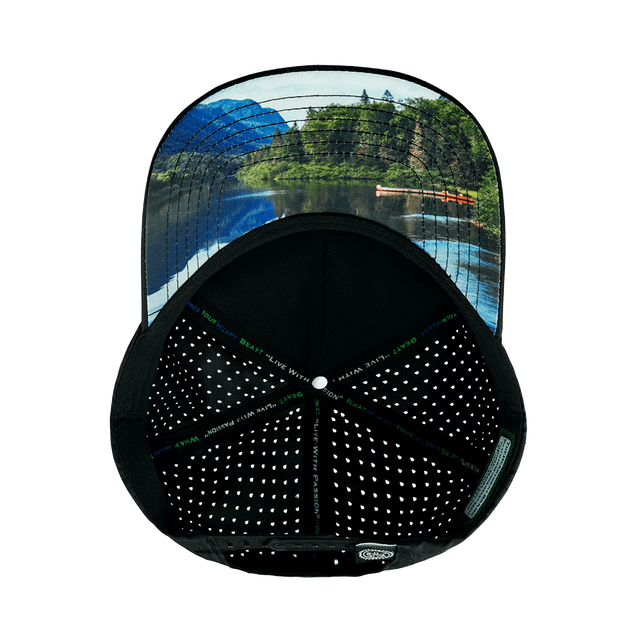 Paddle Board Hat, Trucker Hat, Snapback Hat, Black Camo, Mens Hat, Womens Hat, Underbill Picture