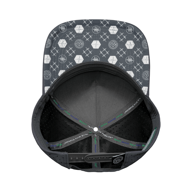 Pickleball Hat, Trucker Hat, Snapback Hat, Charcoal Gray, Mens Hat, Womens Hat, Underbill Picture