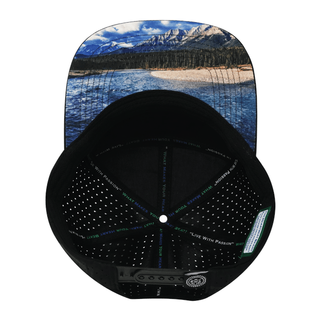 Prospecting Hat, Flat Bill, Snapback Hat, Black, Charcoal, White, Mens Hat, Womens Hat, Underbill Picture