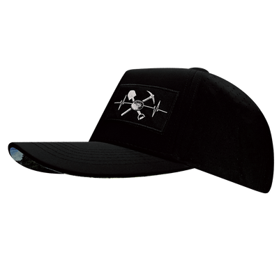 Prospecting Hat, Trucker Hat, Snapback Hat, Black, Mens Hat, Womens Hat, Side Picture