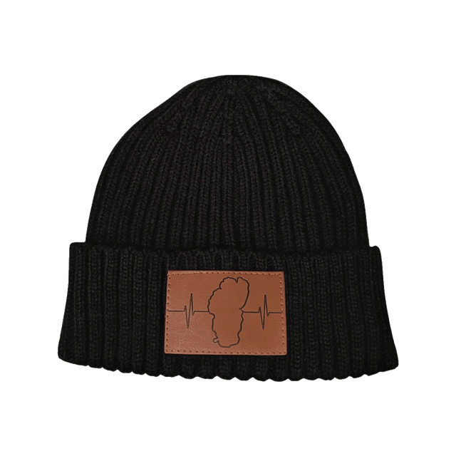 Tahoe - Beanie - Ribbed Cuff - Black (Unisex)