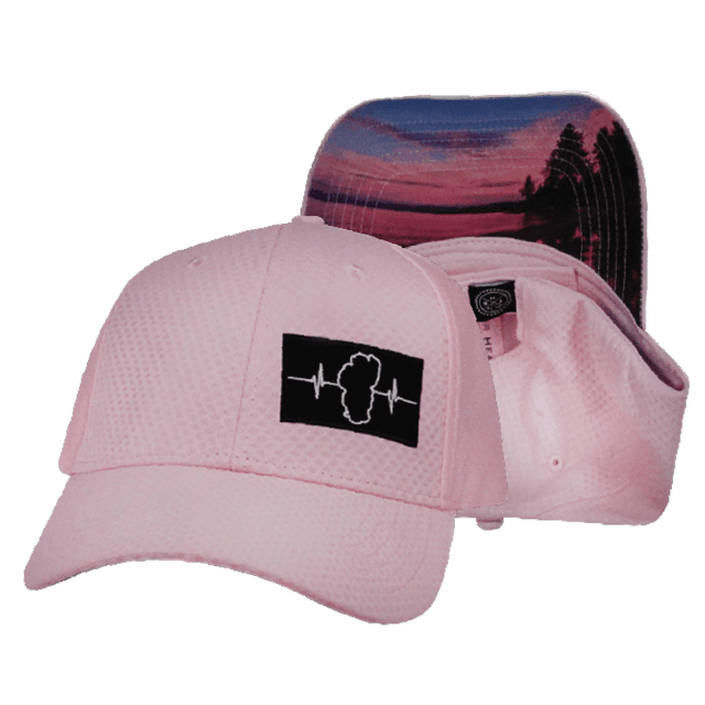 Tahoe Hat, Athletiic Fit, Airmesh, Snapback Hat, Pink, Mens Hat, Womens Hat, Main Picture