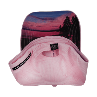 Tahoe Hat, Athletiic Fit, Airmesh, Snapback Hat, Pink, Mens Hat, Womens Hat, Underbill Picture