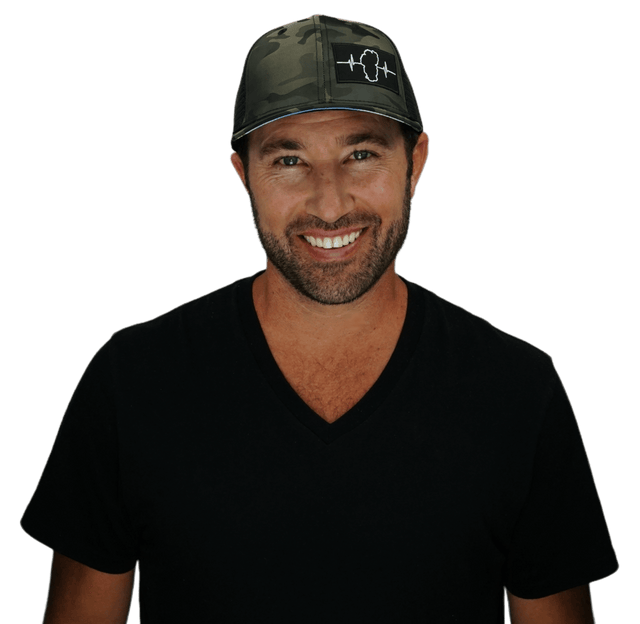 Tahoe Hat, Baseball Hat, Snapback Hat, Black Camo, Black, Mens Hat, Womens Hat, Man In Hat Picture