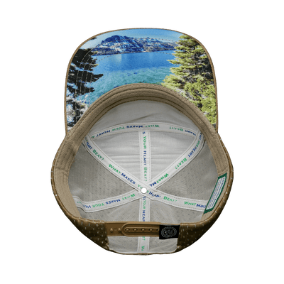 Tahoe Hat, Flat Bill, Snapback Hat, Corduroy, Tan, Black, Gray, Mens Hat, Womens Hat, Underbill Picture
