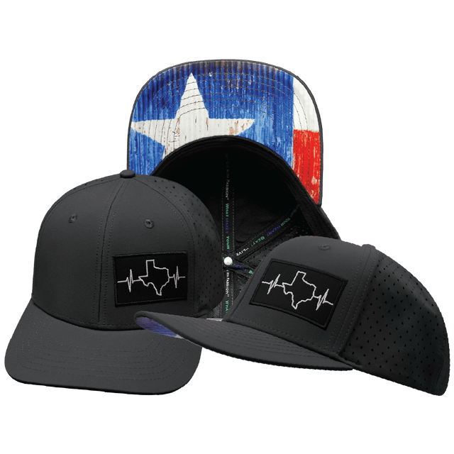 Texas Hat, Baseball Hat, Snapback Hat, Charcoal, Mens Hat, Womens Hat, Main Picture