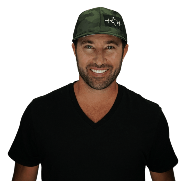 Texas Hat, Baseball Hat, Snapback Hat, Green Camo, Black, Mens Hat, Womens Hat, Man In Hat Picture