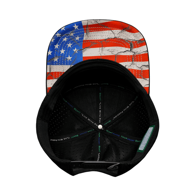 Texas Hat, Flat Bill, Snapback Hat, Cork, Black, Mens Hat, Womens Hat, Underbill Picture