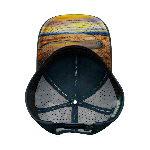 Texas Hat, Low Profile, Snapback Hat, Cork, Teal, Mens Hat, Womens Hat, Underbill Picture