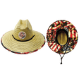 THB Straw, Sun Hat, American Flag, Mens Straw Hat, Womens Straw Hat, Main Picture