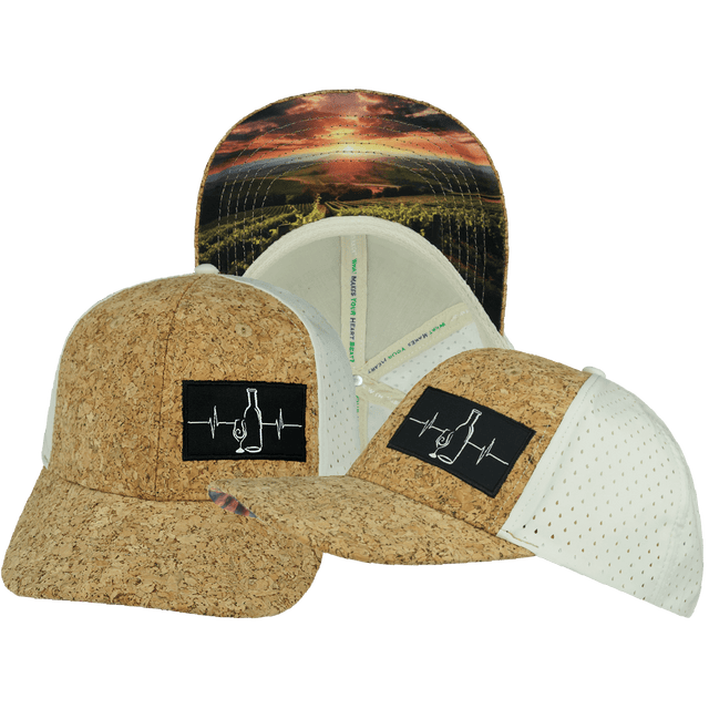 Wine Hat, Baseball Hat, Snapback Hat, Cork, Cream, Mens Hat, Womens Hat, Main Picture