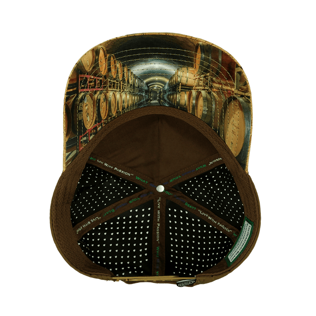 Wine Hat, Trucker Hat, Snapback Hat, Cork, Brown, Mens Hat, Womens Hat, Underbill Picture