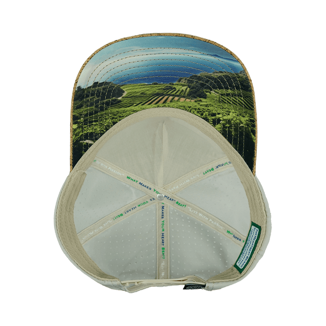 Wine Hat, Trucker Hat, Snapback Hat, Cork, Gray, Mens Hat, Womens Hat, Underbill Picture