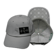 Yoga Hat, Dad Hat, Ponytail, Snapback, Gray, Mens Hat, Womens Hat, Main Picture