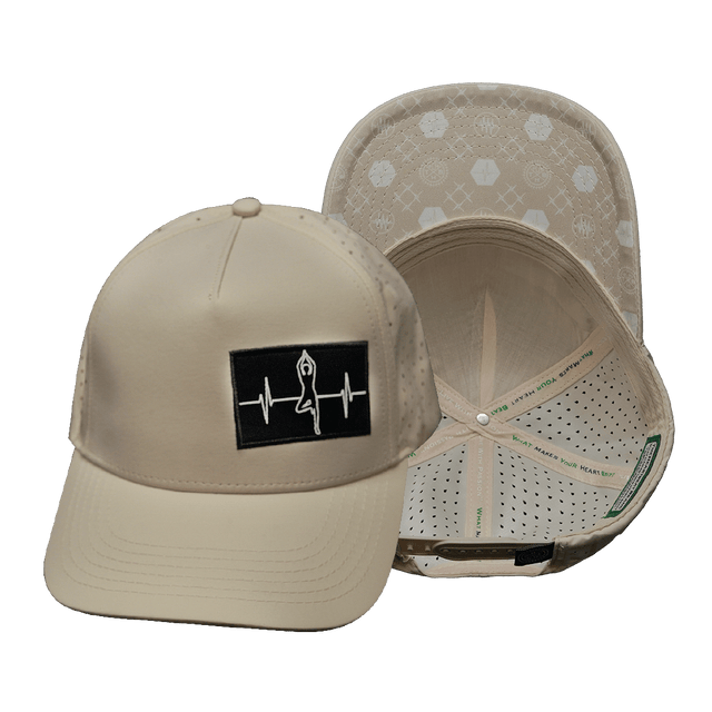 Yoga Hat, Trucker Hat, Snapback Hat, Cream, Mens Hat, Womens Hat, Main Picture