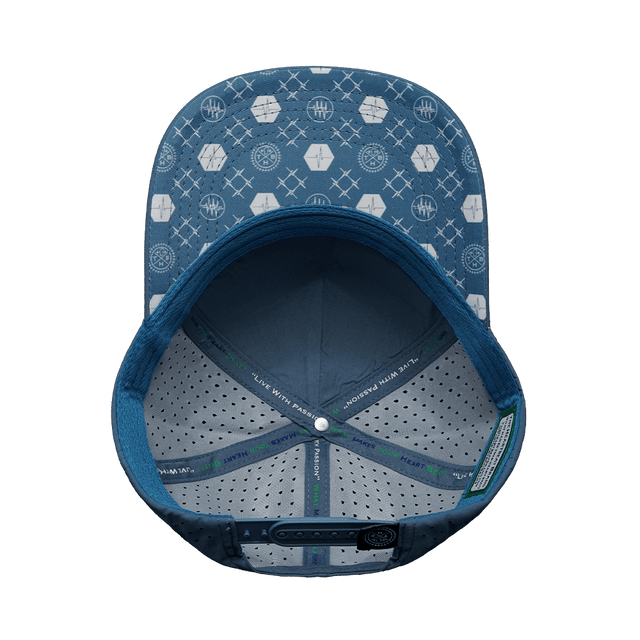 Yoga Hat, Trucker Hat, Snapback Hat, Light Blue, Mens Hat, Womens Hat, Underbill Picture