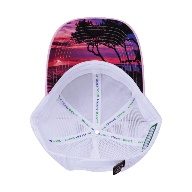 Youth Florida Hat, Low Profile, Ponytail, Snapback Hat, Pink, White, Mens Hat, Womens Hat, Underbill Picture