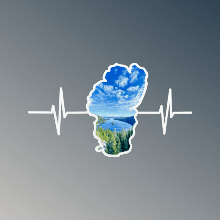 Tahoe Heartbeat — Decal, Bay Day