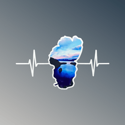Tahoe Heartbeat — Decal, Sunrise