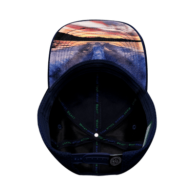 Tahoe Hat - Airmesh - Athletic Fit - Navy - Fabric Back