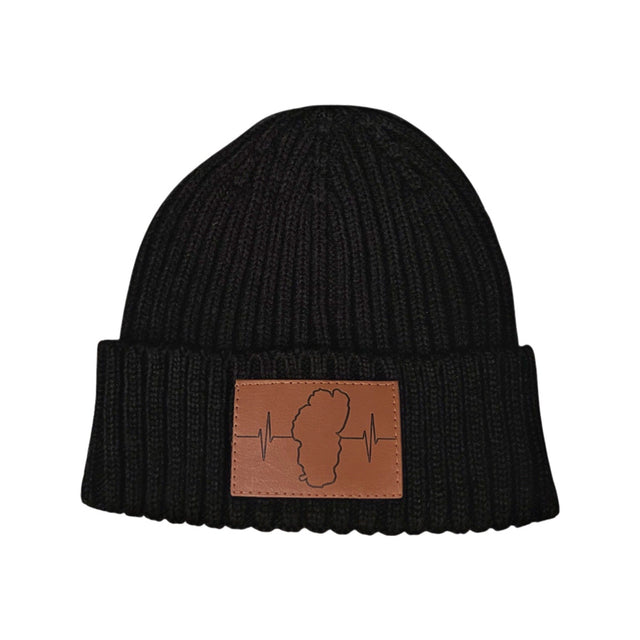 Tahoe - Beanie - Ribbed Cuff - Black (Unisex)