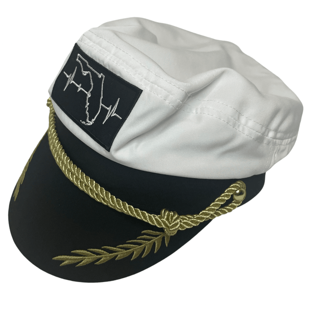 Florida - Capitans Hat - Black / White