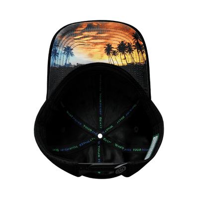 Florida Hat, Athletiic Fit, Airmesh, Snapback Hat, Black, Mens Hat, Womens Hat, Underbill Picture