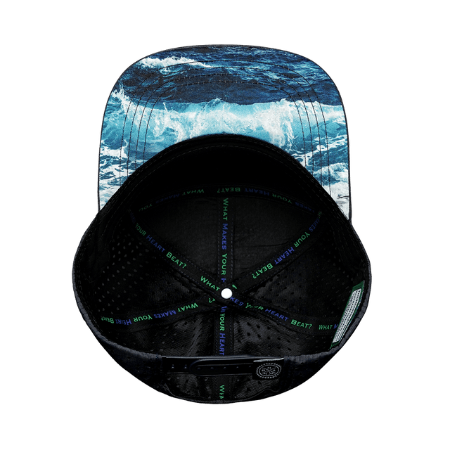 Florida Hat, Flat Bill, Snapback Hat, Ocean Blue, Mens Hat, Womens Hat, Underbill Picture