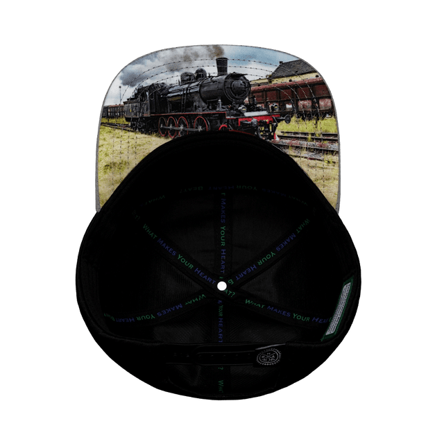 Nevada Hat, Flat Bill, Snapback Hat, Gray, Charcoal, White, Black, Mens Hat, Womens Hat, Underbill Picture