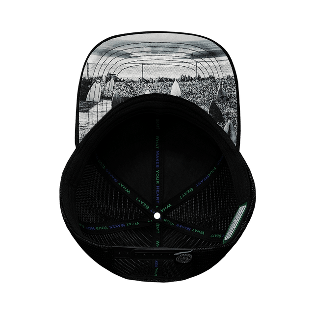 Oceanside Hat, Baseball Hat, Snapback Hat, Black, Mens Hat, Womens Hat, Underbill Picture