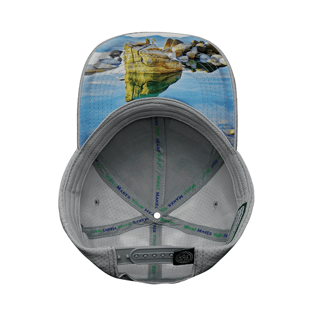 Tahoe Hat, Athletiic Fit, Airmesh, Snapback Hat, Gray, Mens Hat, Womens Hat, Underbill Picture