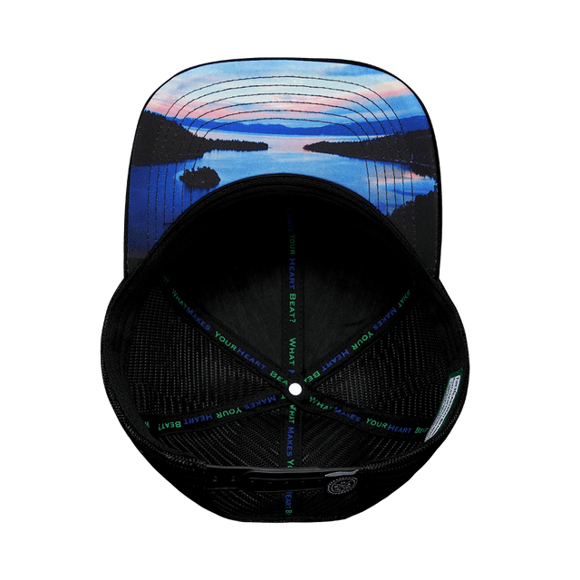 Tahoe Hat, Baseball Hat, Snapback Hat, Cork, Black Mens Hat, Womens Hat, Underbill Picture