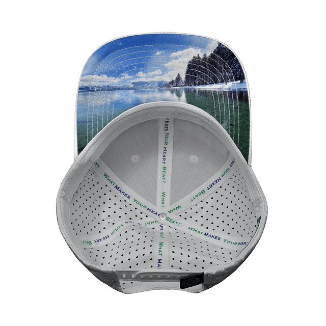 Tahoe Hat, Baseball Hat, Snapback Hat, White, Mens Hat, Womens Hat, Underbill Picture