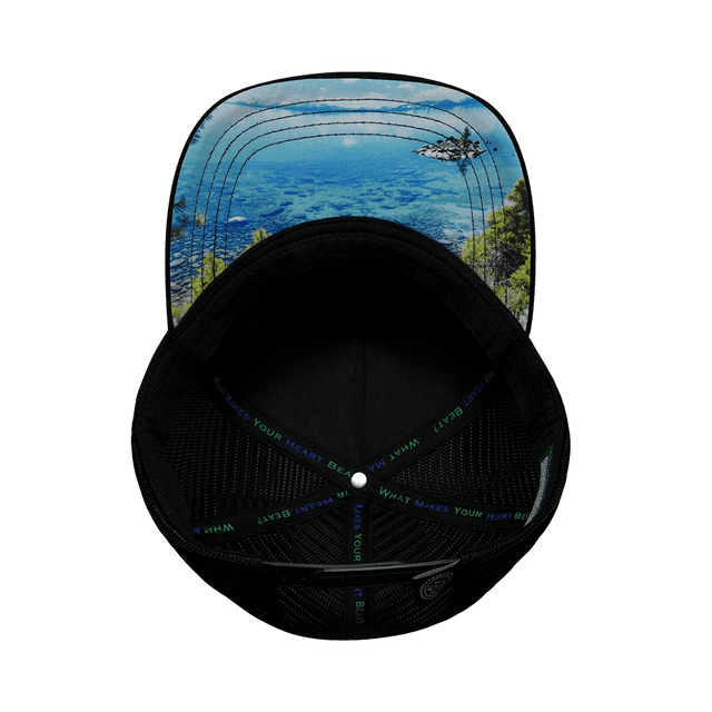 Hat, Trucker Hat, Snapback Hat, Quilted Velvet, Black, Gray, Mens Hat, Womens Hat, Underbill Picture