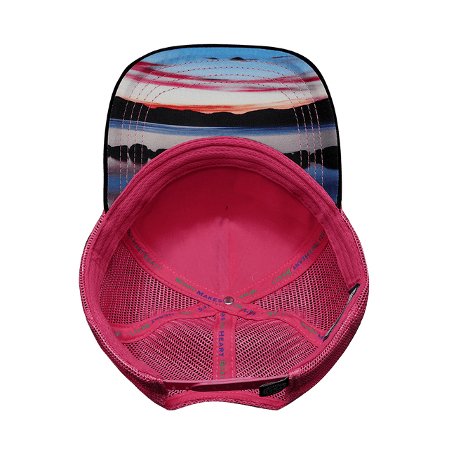 Hat, Trucker Hat, Snapback Hat, Quilted Velvet, Black, Pink, Mens Hat, Womens Hat, Underbill Picture