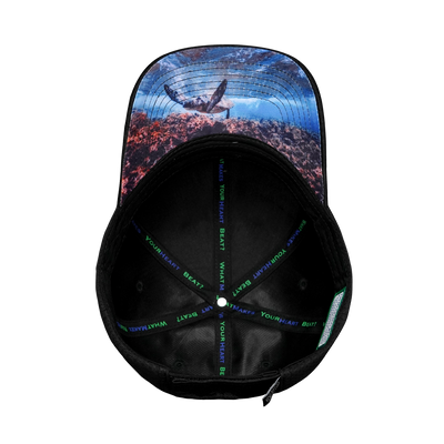 Virgin Islands Hat, Athletiic Fit, Airmesh, Snapback Hat, Black, Mens Hat, Womens Hat, Underbill Picture
