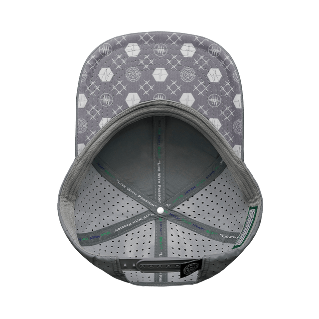 Yoga Hat, Baseball Hat, Snapback Hat, Gray, Mens Hat, Womens Hat, Underbill Picture