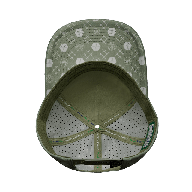 Yoga Hat, Trucker Hat, Snapback Hat, Sage, Mens Hat, Womens Hat, Underbill Picture