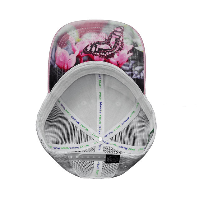 Youth Florida Hat, Low Profile, Snapback Hat, Pink, White, Mens Hat, Womens Hat, Underbill Picture