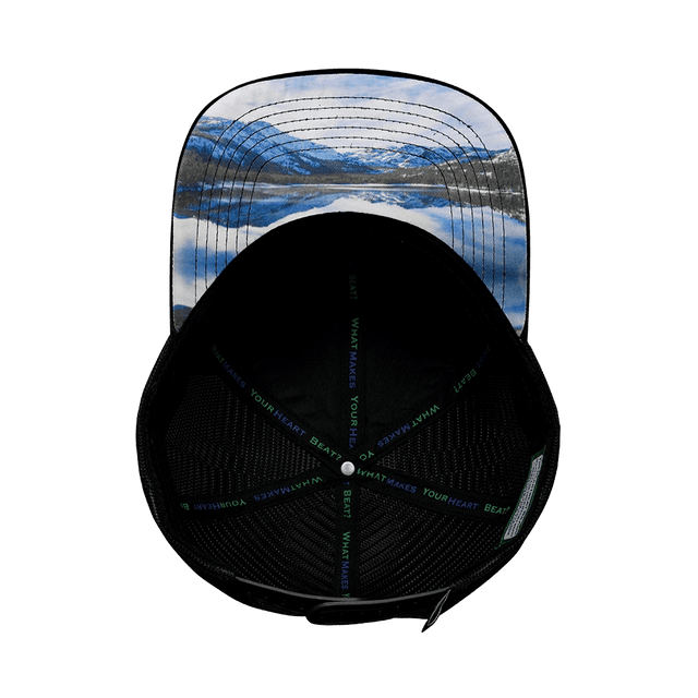 Youth Tahoe Hat, Baseball Hat, Snapback Hat, Black Camo, Black, Mens Hat, Womens Hat, Underbill Picture