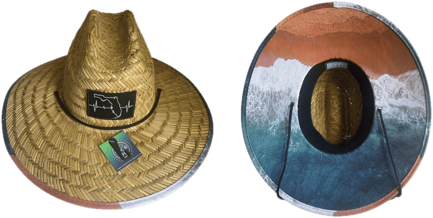 Florida Straw - Sun Hat - Shoreline