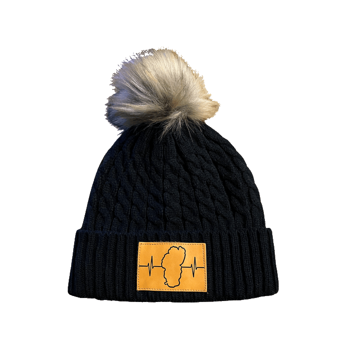 Tahoe Beanie - Pom - Black