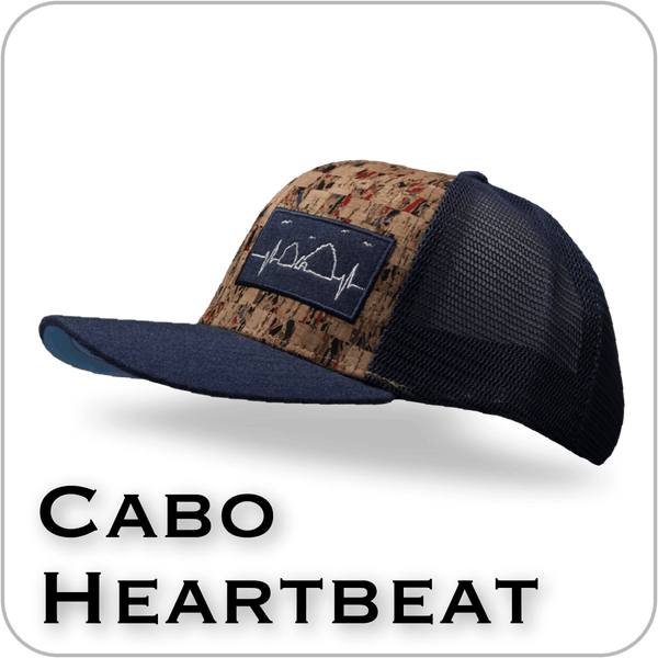 Florida 6 Panel Hat White - The Heartbeat Brand