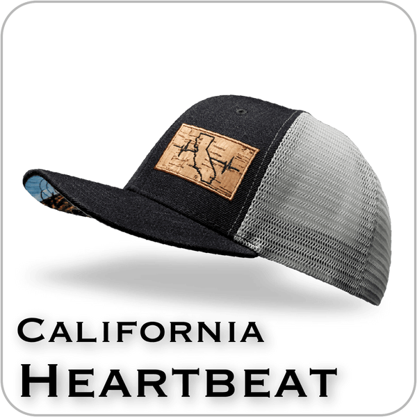 Heartbeat Petals ECM Orange Snapback Hat