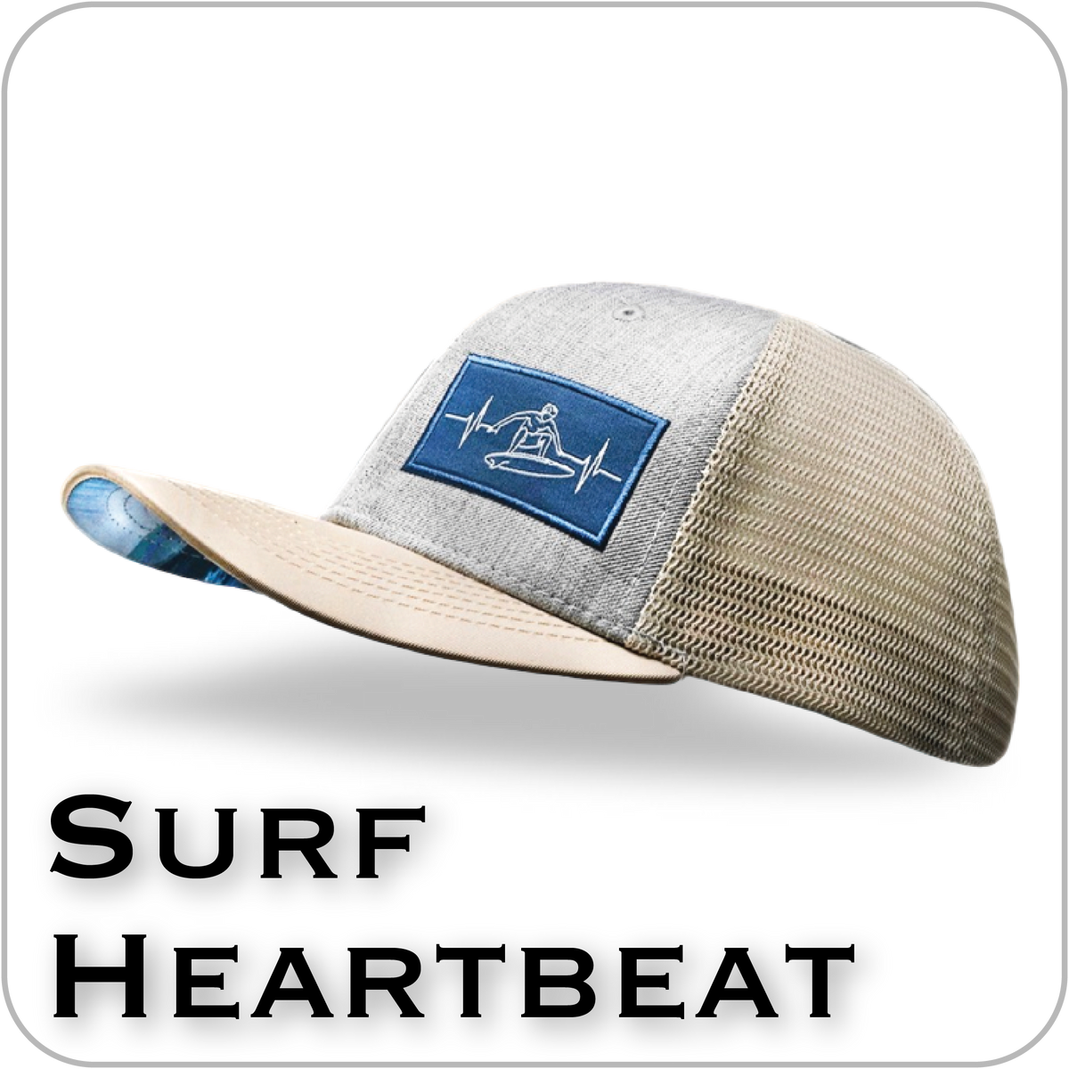 Florida Straw Hat Shoreline - The Heartbeat Brand