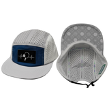 Pickleball - 5 Panel - Sporty - Unstructured - Gray / Navy / White