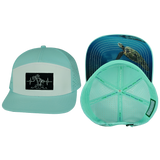 Beach - 7 Panel - Mint / White (Unisex)