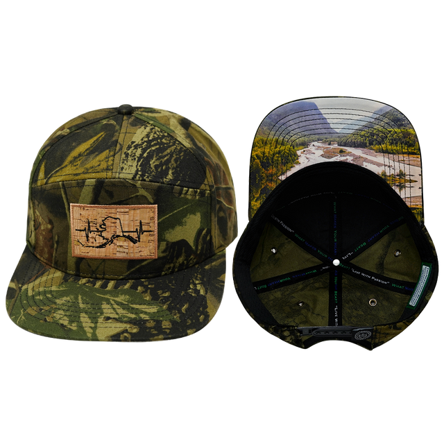 Alaska - 7 Panel - Fall Tree Camo  (Unisex)