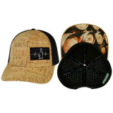 Wine - 6 Panel - Cork - Black (Unisex)