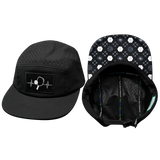 Pickleball - 5 Panel - Sporty - Unstructured - Black